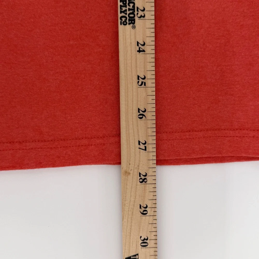 The North Face Mens Fine Alpine Equipment Graphic T-Shirt Orange Heather Medium